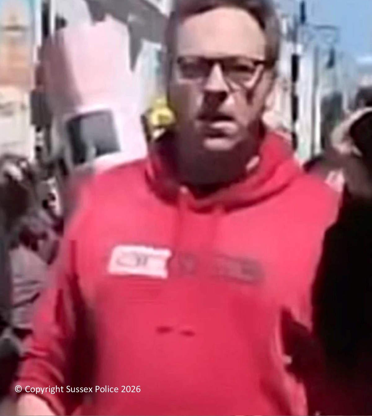 Police hunt assault suspect after Brighton protest