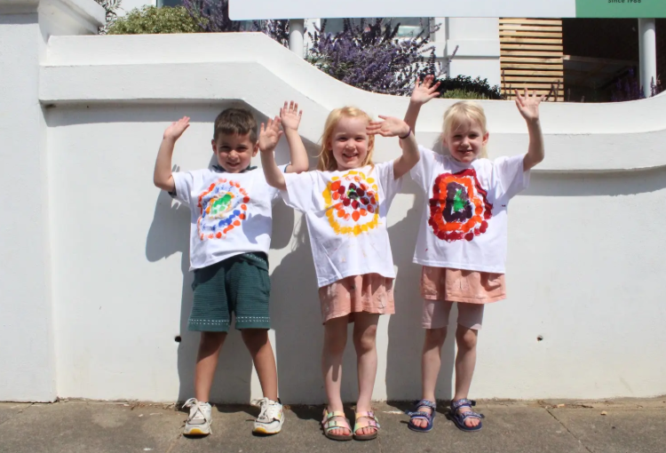 ‘Little artists’ at Hopscotch Nurseries raise £4.5k for Amaze