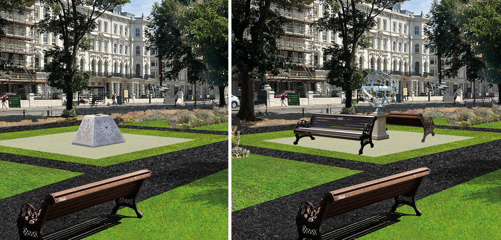 Sculpture or stopped watch – what should replace Palmeira Square’s floral clock? Sculpture or stopped watch – what should replace Palmeira Square’s floral clock?