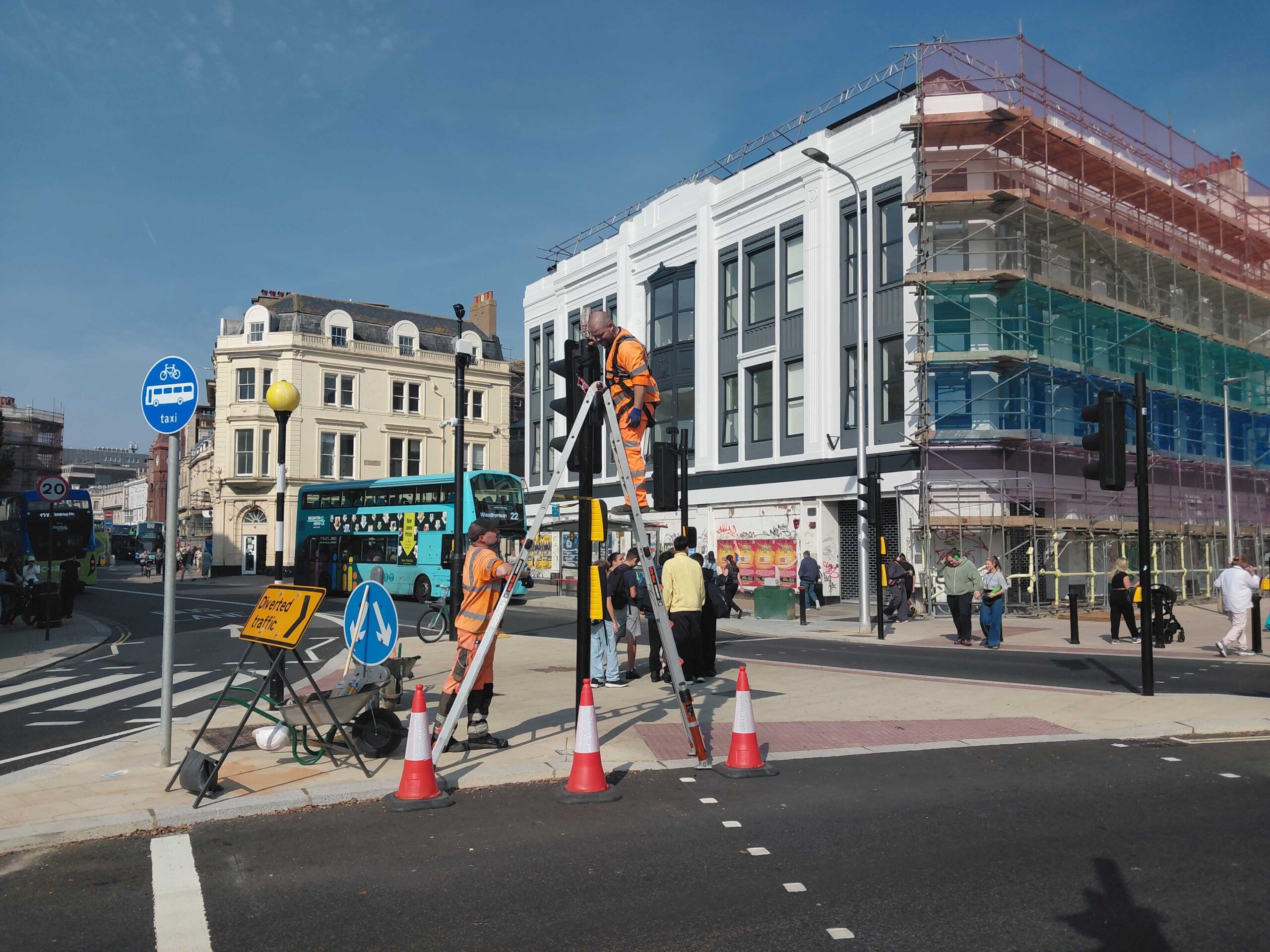 Old Steine revamp almost complete