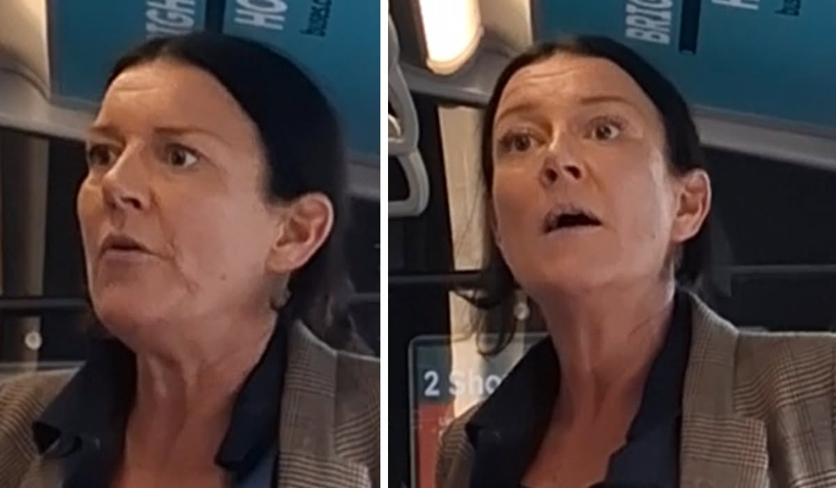 Police release CCTV after racist bus abuse