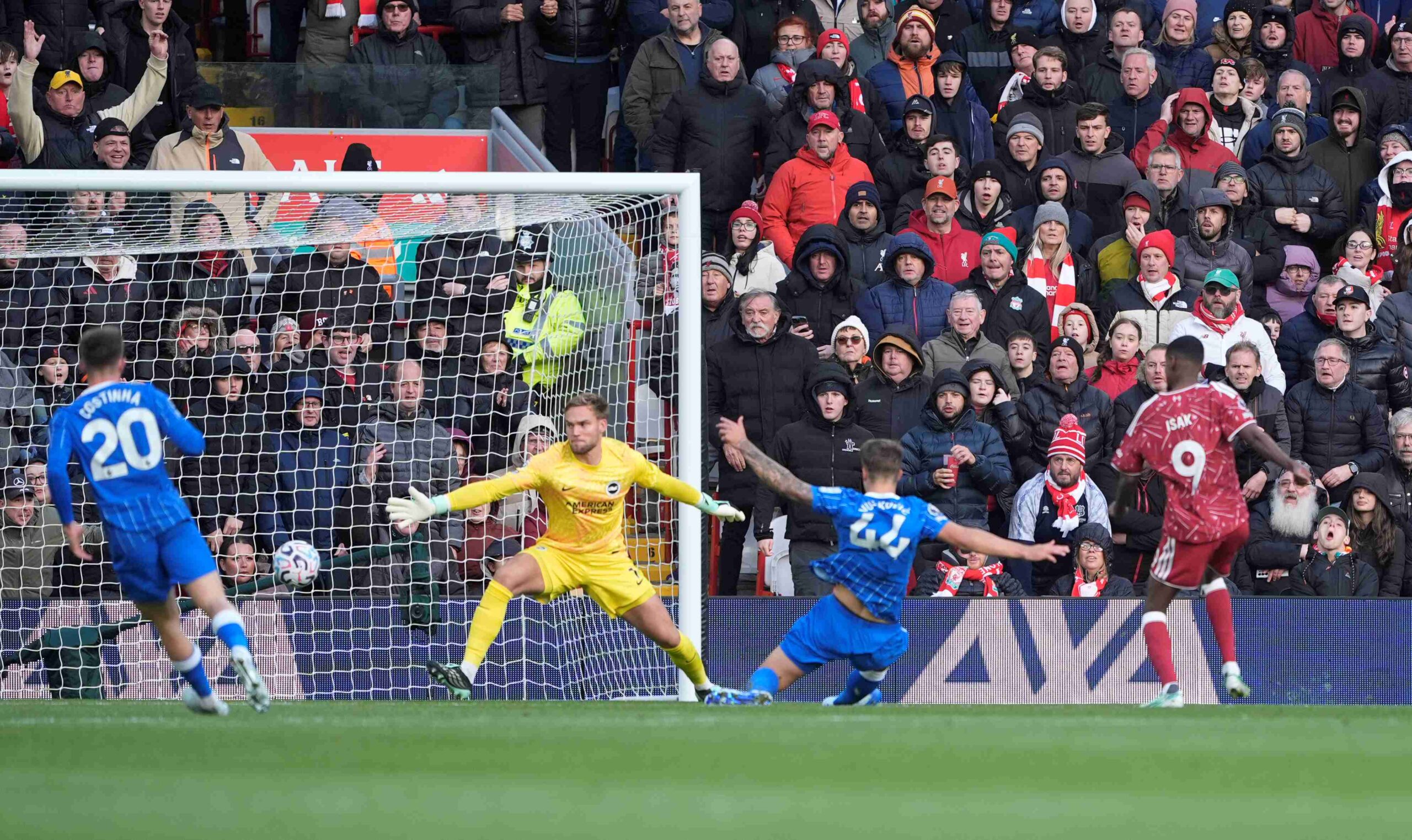 Brighton and Hove Albion stay third despite defeat at Anfield Brighton and Hove Albion stay third despite defeat at Anfield