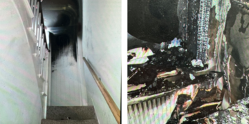 Candle fire in Brighton prompts safety warning